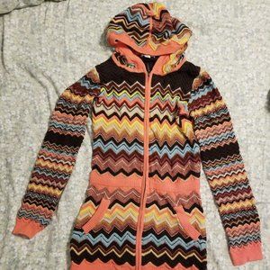 Missoni for Target Girls' Hooded Cardigan Sweater XL